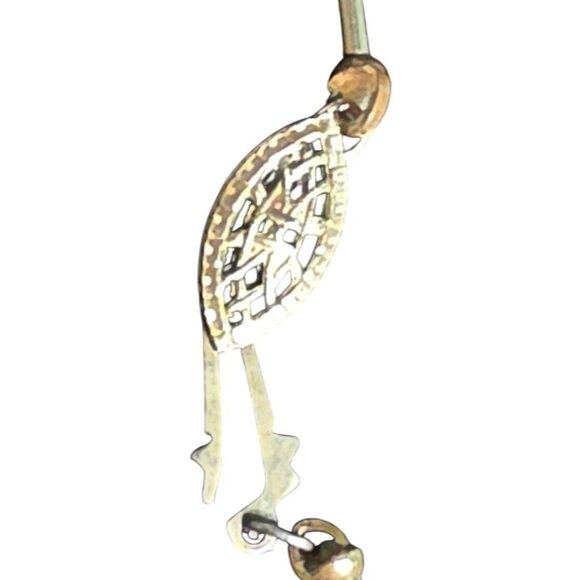 Vintage Necklace Murano Millefiori 12k gold filled clasp/beads 26" - Picture 10 of 13